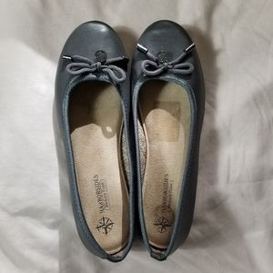 Harborsides Ballet Flats with Memory Foam Gray